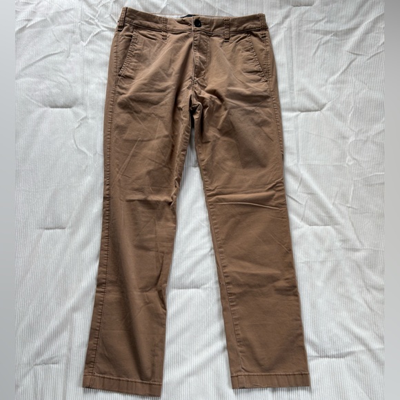 Hollister Other - Hollister California Men’s Tan Chino Pants Size 29x30 - Slim Straight Khakis